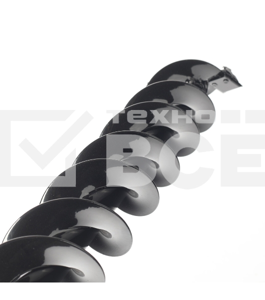 Шнек двухзаходный PATRIOT D 80B для грунта к бензобуру со сменными лезвиями, диаметр 80мм 742004453