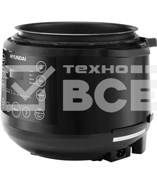 Мультиварка Hyundai HYMC-2407 5.7л 1000Вт черный/черный