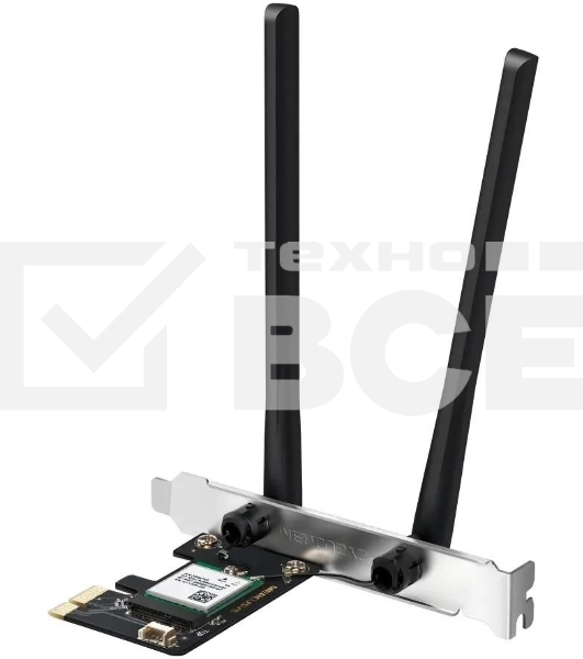 Двухдиапазонный беспроводной адаптер Mercusys MA70XE PCI-Express Wi-Fi с Bluetooth