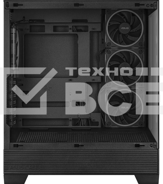 Компьютерный корпус ASUS A31 PLUS TG ARGb черный