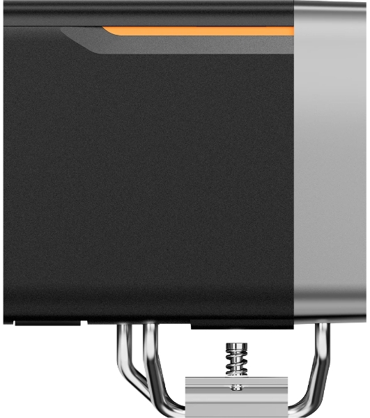 Кулер для процессора Ocypus Delta A62 EX BK Digital, 2x120мм ARGB FAN, Top Display Panel, 6 HEAT PIPES, 4-PIN PWM, 600-1800 RPM, 31DBA, HYDRO BEARING, LGA115X/1200/1700/18XX, AM4/AM5