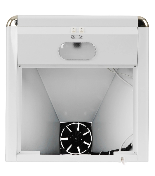 Вытяжка каминная Elikor Сатурн 50П-180-В1Л белый, 50 см, 180 м³/ч, 48 дБ