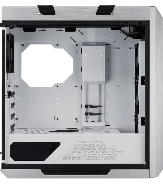 Корпус ASUS ROG Strix Helios GX601, Midi-Tower, белый, 4 x 140 мм