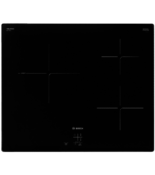 Индукционная варочная поверхность Bosch PUC61KAA5E, 3 конфорки, стеклокерамика, 4600 Вт