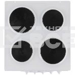 Плита электрическая Flama AE 1402 W белый, конфорок 4 шт, духовка 50 л, 50 см x 85 см x 60 см, фото4