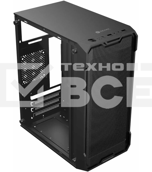 Корпус Оклик OCC-MN301 черный без БП mATX 1x80mm 2x120mm 1xUSB2.0 1xUSB3.0 audio