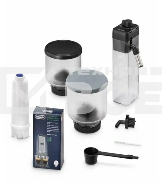 Кофемашина автоматическая DeLonghi EXAM440.55.G серый, исп. кофе - молотый/зерна, 1.4 л, 1450 Вт, 19 Бар.
