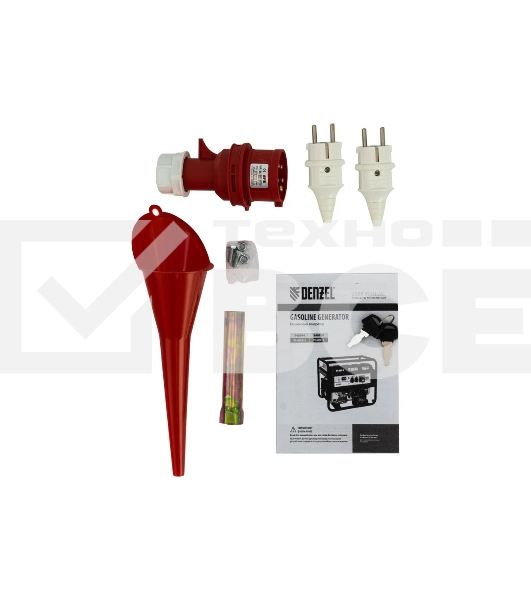 Электрогенератор бензиновый Denzel PS 80 E-3, 6.5 кВт, 85 дБ, 87 кг