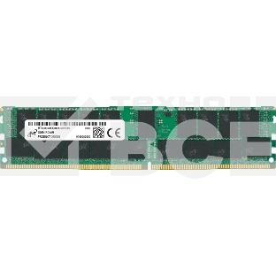 Оперативная память Crucial, DDR4, 64GB (1x64GB), 3200MHz, CL22, ECC, RDIMM