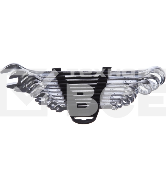 Набор комбинированных гаечных ключей 10 шт, 6 - 24 мм, СИБИН