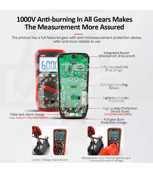 Цифровой мультиметр UNI-T UT15B MAX
