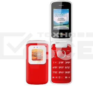 Мобильный телефон TeXet TM-325 гранатовый