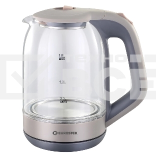 Чайник электрический EuroStek EEK-3015 1.8 л, 1500 Вт, бежевый