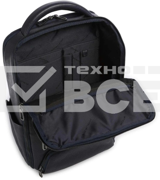 Рюкзак Piquadro Cronus CA6688S134/BLU синий кожа