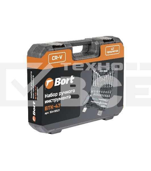Набор ручного инструмента Bort BTK-47 (93418521)