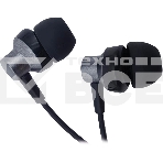 Гарнитура внутриканальные Oklick HS-S-230 1.2м черный проводные в ушной раковине (SS-E188B), фото 1