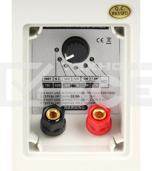 Акустическая система Intrend [ITSPK-MSK6-W] двухполосная, корпусная: 6