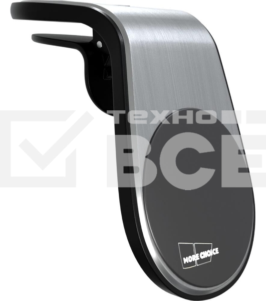 Автомобильный держатель MORE CHOICE C04 серебристый