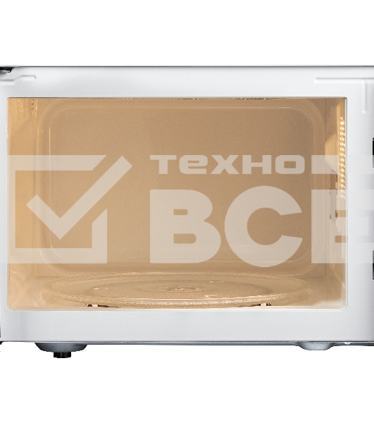 Микроволновая печь BBK 23MWG-930S/BW белый/черный, 23 л, 900 Вт, переключатели - сенсор