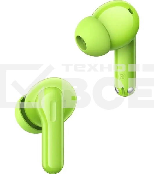 Гарнитура внутриканальные Realme Buds T200 зеленый беспроводные bluetooth в ушной раковине (6941764462090)