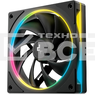 Вентилятор для корпуса Deepcool FL12 SE ARGb 120х120x25 черный 4-pin 28.67дБ (упак.:1шт) (R-FL12SE-BKAPN1-G) Ret