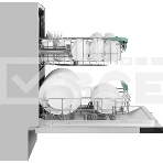 Встраиваемая посудомоечная машина Weissgauff BDW 4536 D Inverter AutoOpen Infolight, фото5