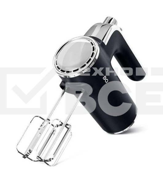 Миксер ручной BQ MX420 черный, мощность 500 Ватт, 5 скоростей, режим Турбо