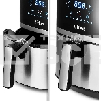 Аэрогриль Kitfort КТ-2221 черный/серебристый, фото3