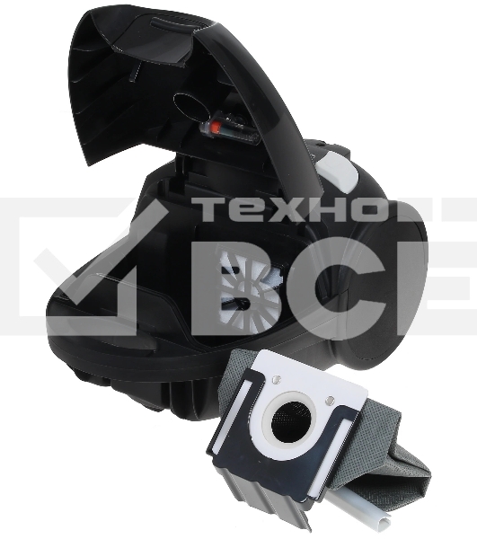 Пылесос Centek CT-2514 черный, 380/2100 Вт, уборка сухая, пылесборник мешок 2.5 л