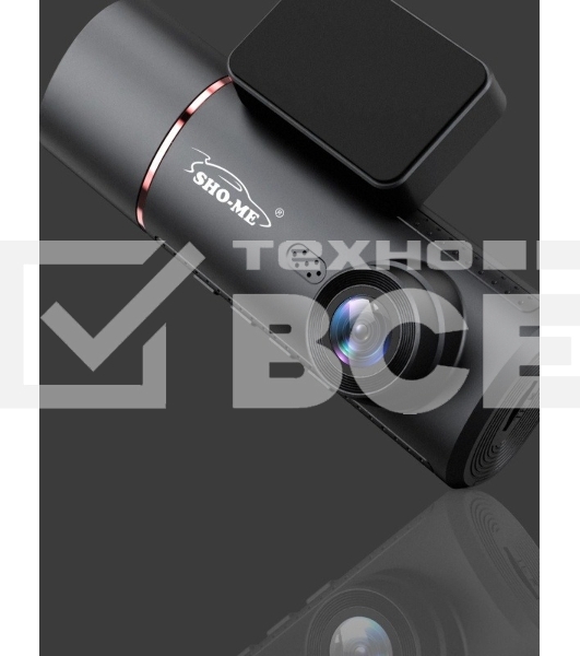 Видеорегистратор Sho-Me FHD-1000 TAXI черный 2160x3840 2160p 140гр. GPS MStar 8629