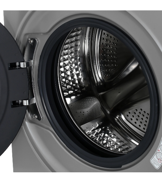 Стиральная машина Haier HW60-BP12959ASE серебристый, загрузка фронтальная 6 кг, 1200 об/мин., класс: A+++