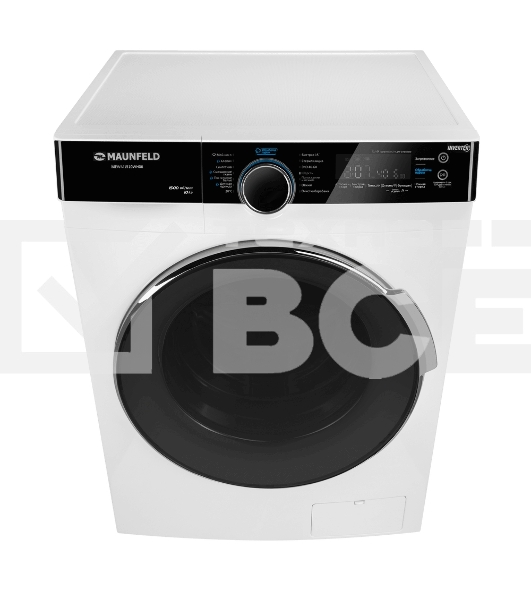 Стиральная машина с инвертором и паром Maunfeld MFWM1510WH06