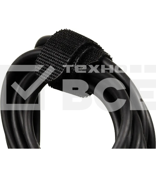 Кабель DEPPA 72103, 1.2м, черный