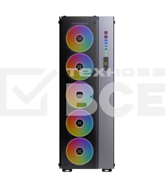 Компьютерный корпус Xigmatek Elysium II (Super EATX, Left/Right/Top Tempered Glass) EN41617
