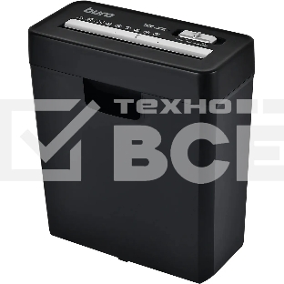 Шредер Buro Home BU-S600 (секр.Р-1) ленты 6лист. 10лтр. пл.карты