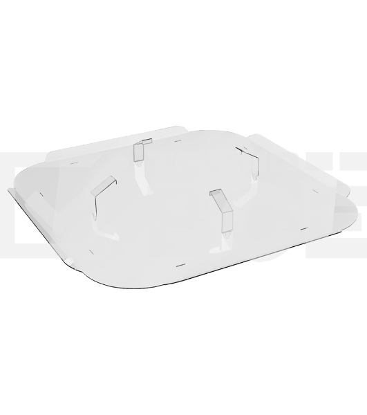 Экран для вентиляционной решетки Ballu Квадра 600