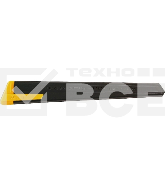 Канцелярский нож OLFA OL-180-BLACKнерж.сталь серебристый 0.9см