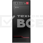 Компьютерный корпус KingPrice KPCC-MD201 черный без БП ATX 1x80mm 4x120mm 2xUSB2.0 audio, фото2