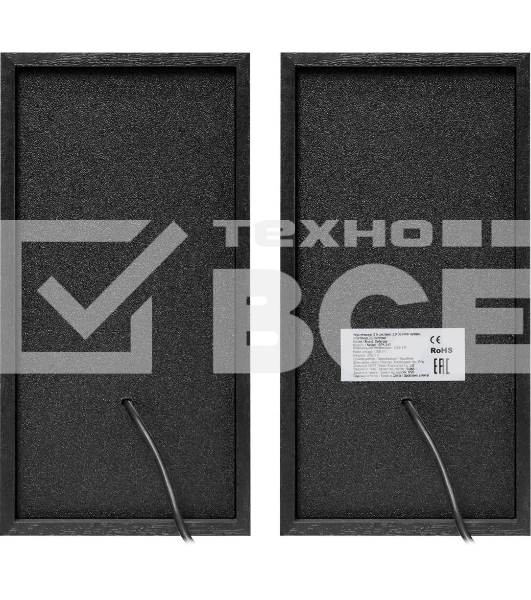 Колонки Defender SPK-240 2.0 black (2x3 Вт, USB пит, раз. д. науш.)