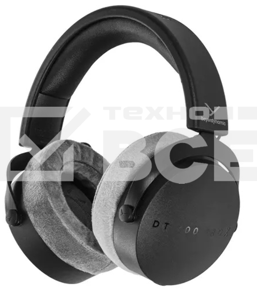 Проводные наушники Beyerdynamic DT 700 PRO X черный, полноразмерные, велюровые амбушюры