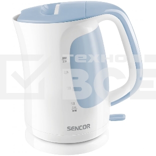 Чайник электрический Sencor SWK 2510WH пластик, 2,5 л, 2200 Вт, белый