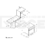 Духовой шкаф электрический LEX EDP 607 BL Wide Series черный, фото3
