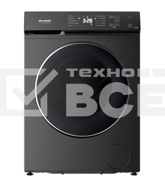 Стиральная машина Willmark WMF-7532TSG (7,5кг/1200об, ULTRA SLIM,LED,сенсор,10 реж.,пар,A++,графит)