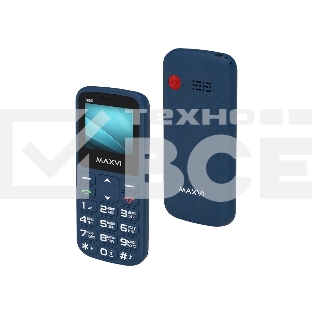 Мобильный телефон Maxvi B100i синий