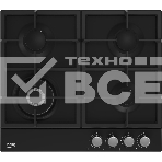 Встраиваемая газовая варочная поверхность Beko HIAW 64225 SB, черный, фото 1