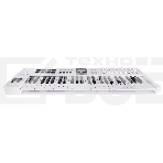 Клавиатура MIDI [231521] Arturia [KeyLab Essential 49 mk3 White] 49 клавиш, LCD дисплей, 9 энкодеров, 8 пэдов, 9 фейдеров, 12 кнопок управления, колеса высоты тона и модуляции, 1/4