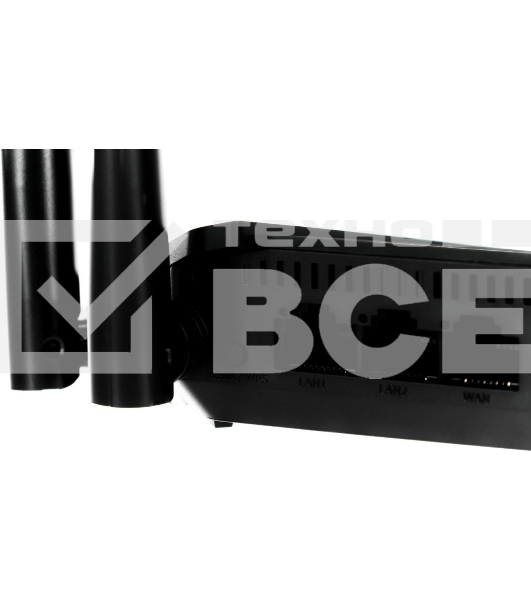 Wi-Fi роутер MERCUSYS MR30G, Wi-Fi 5, AC1200, 2.4/5ГГц, 2 LAN, черный