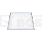 Светильник светодиодный потолочный встраиваемый Uniel Effective, белый свет 4000K, корпус серебристый, в комплекте с и/п, фото 1