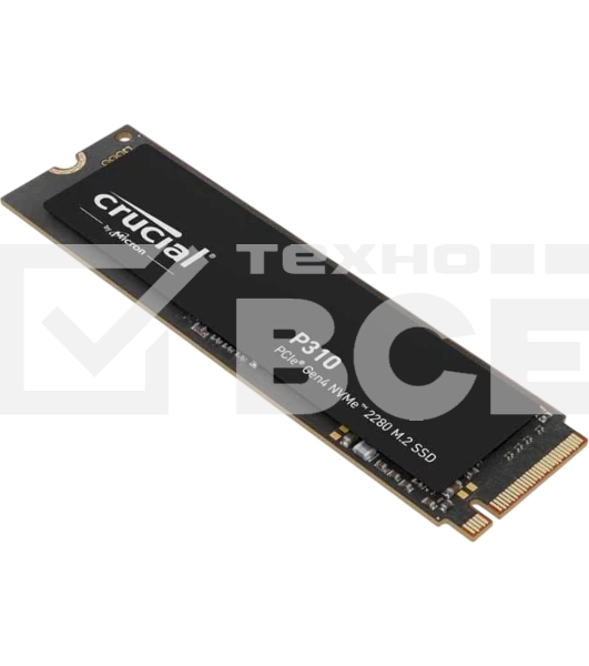 Накопитель SSD Crucial P310 500GB PCIe Gen4 NVMe 2280 M.2 SSD CT500P310SSD8