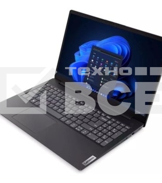 Ноутбук Lenovo V15 G4 IRU 15.6' FHD, Intel Core i3-1315U, 8Gb, 512Gb SSD, no OS, черный